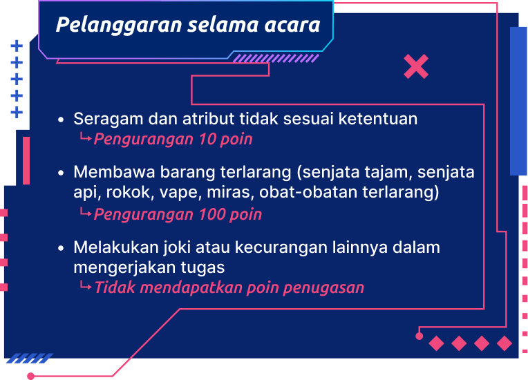 Pelanggaran selama acara