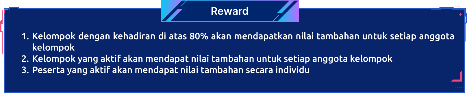 Reward Frame